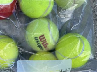 Tennis Balls – Bag of 7, Mixed Brands (Used)