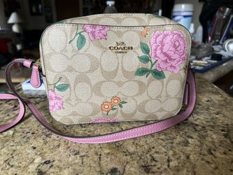 Coach Mini Jamie Camera Bag In Floral Print