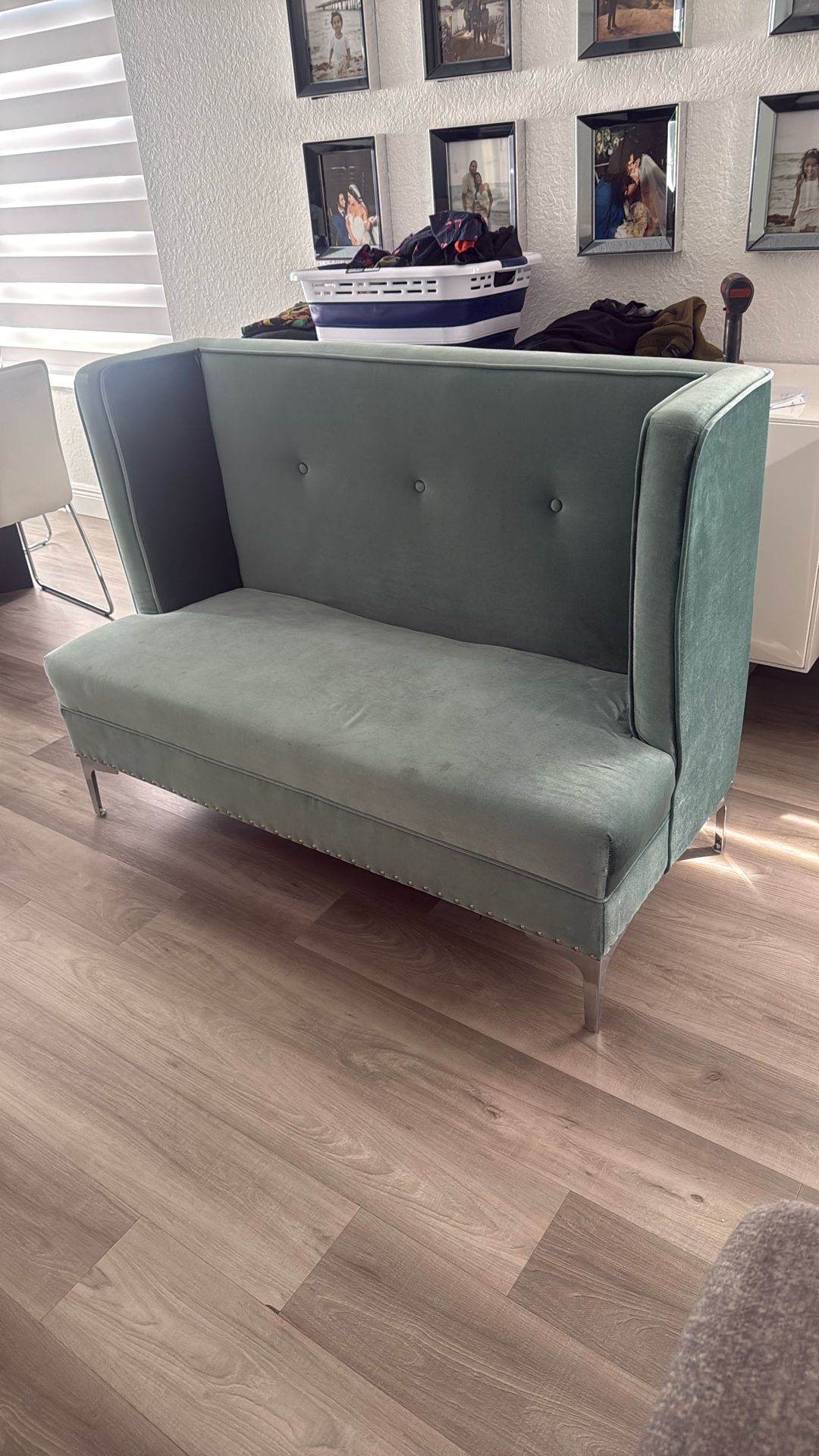 High Back Love Seat