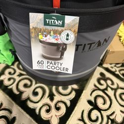 Titan 60-Can Party Cooler – Brand New 
