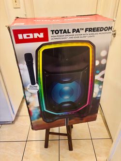 ION 650W Total PA Freedom – High-Power PA Speaker + Wireless Mic | Indoor/Outdoor Events