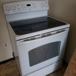 Ge Electric Glass Top Stove