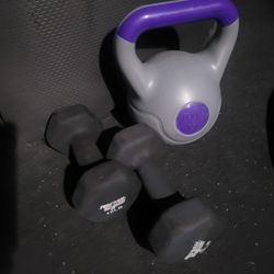 KettleBell n dumbells Weights 