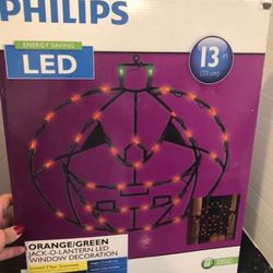 Philips LED Halloween jack-o'-lantern light decoration Discontinued New!