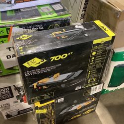 QEP 700XT 3/4 HP Wet Tile Saw with 7 in. Blade and Table Extension