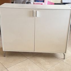 IKEA White Storage Cabinet Or Sideboard 