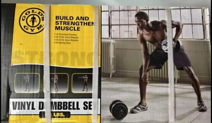 VINYL DUMBBELL SET