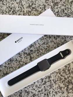 New Apple Watch 3 Series Black