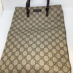 Vertical Tote Gucci Gg Plus  Monogram Bag Purse