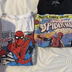 spider man graphic tees