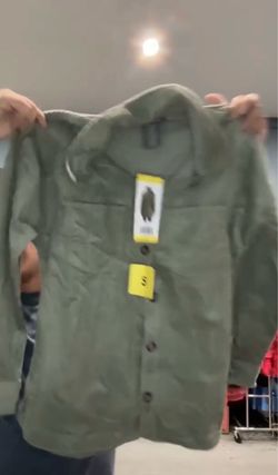 NEW Jones New York Corduroy Shirt Jacket – Sage Green – S