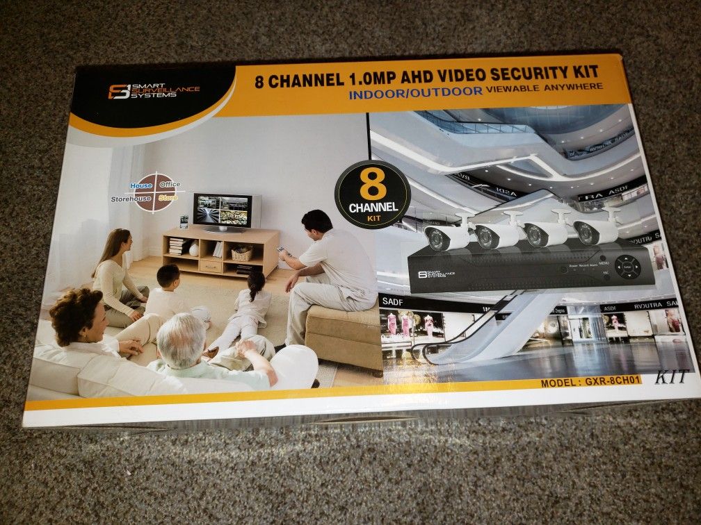 8 Channel 1.0mp Surveillance Systems