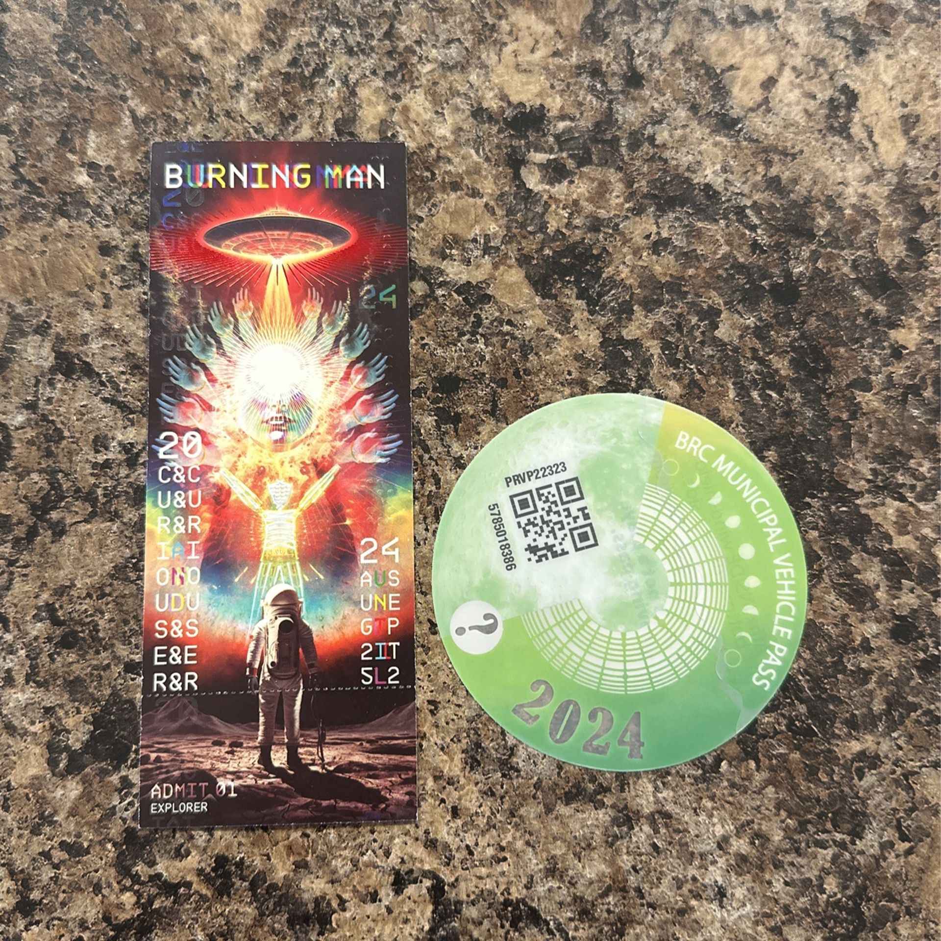 Burning Man Ticket + RV Pass