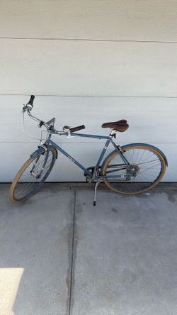 Blue Public Pedal Bike