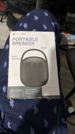 Portable speaker