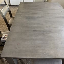 Free table and chairs and bench