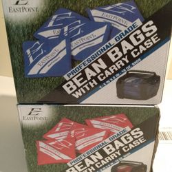 4 July  Weekend Fun , 8 Bean Bag S With Carry Case💥☀️☀️