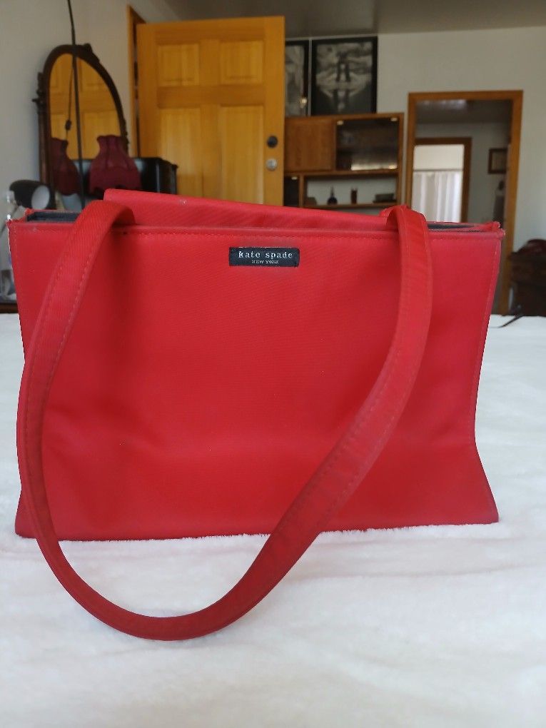 Kate Spade Red Material Purse