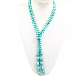 Bohemia New Turquoise Necklace 