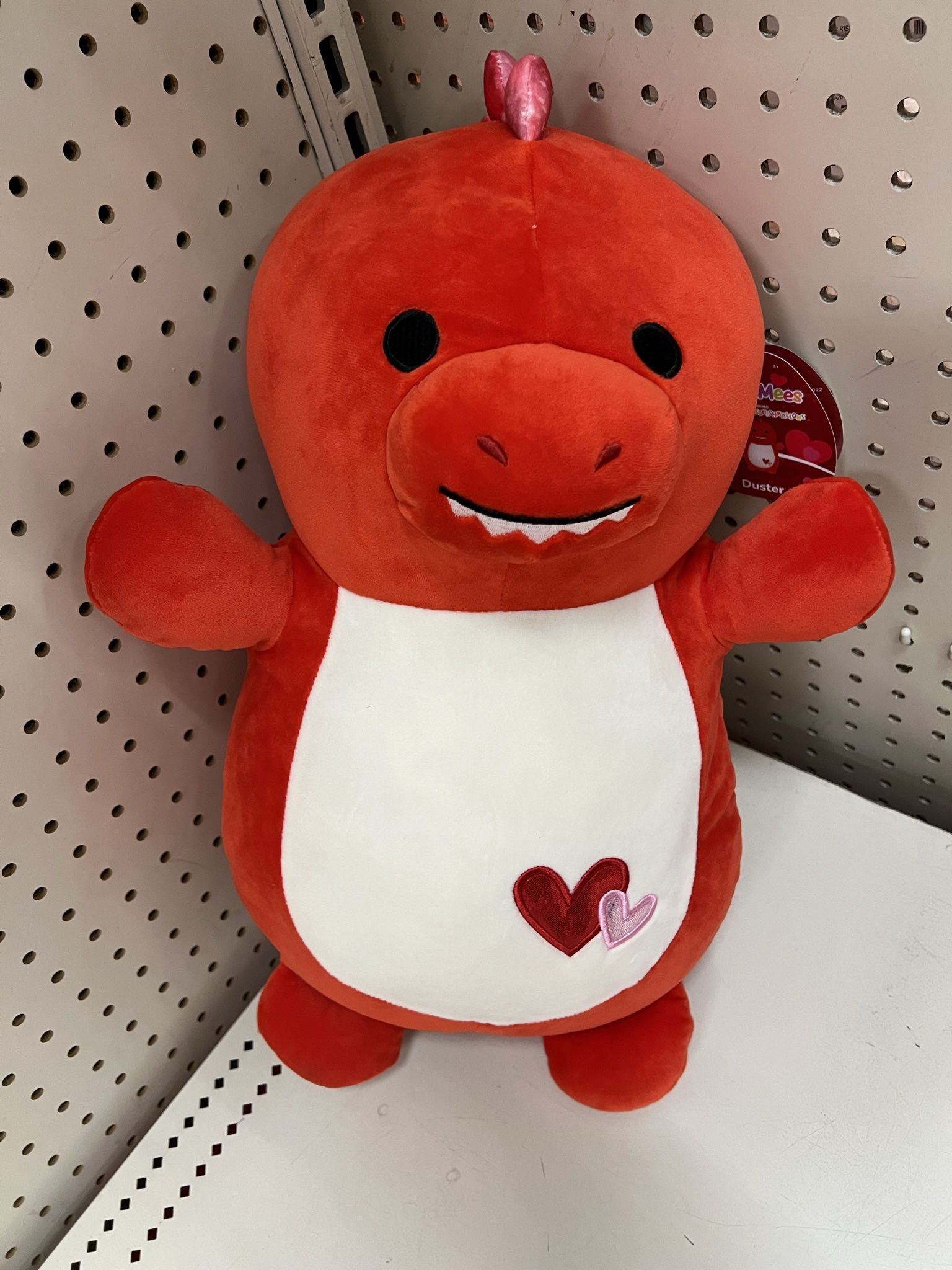 Squishmallow Duster 18” Hugmee Red Dino