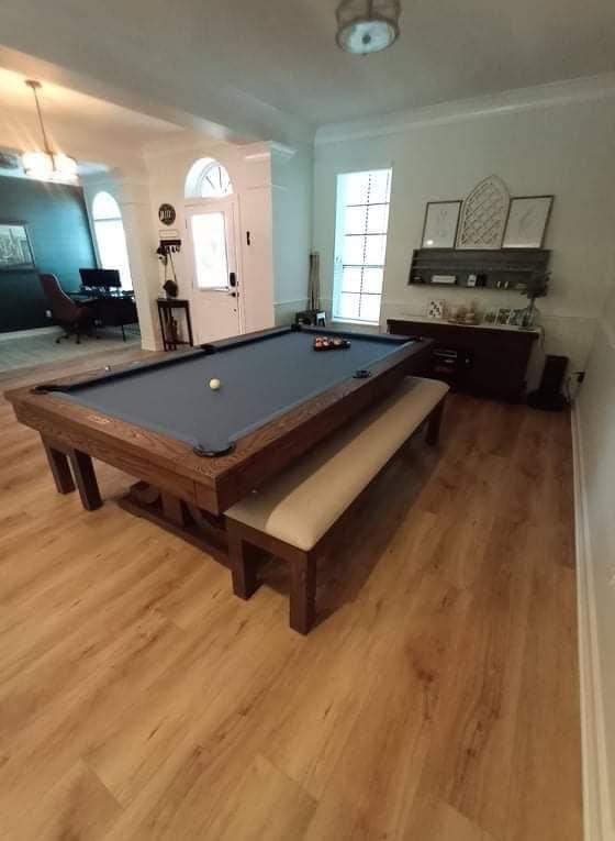 Farmhouse Dining Pool Table