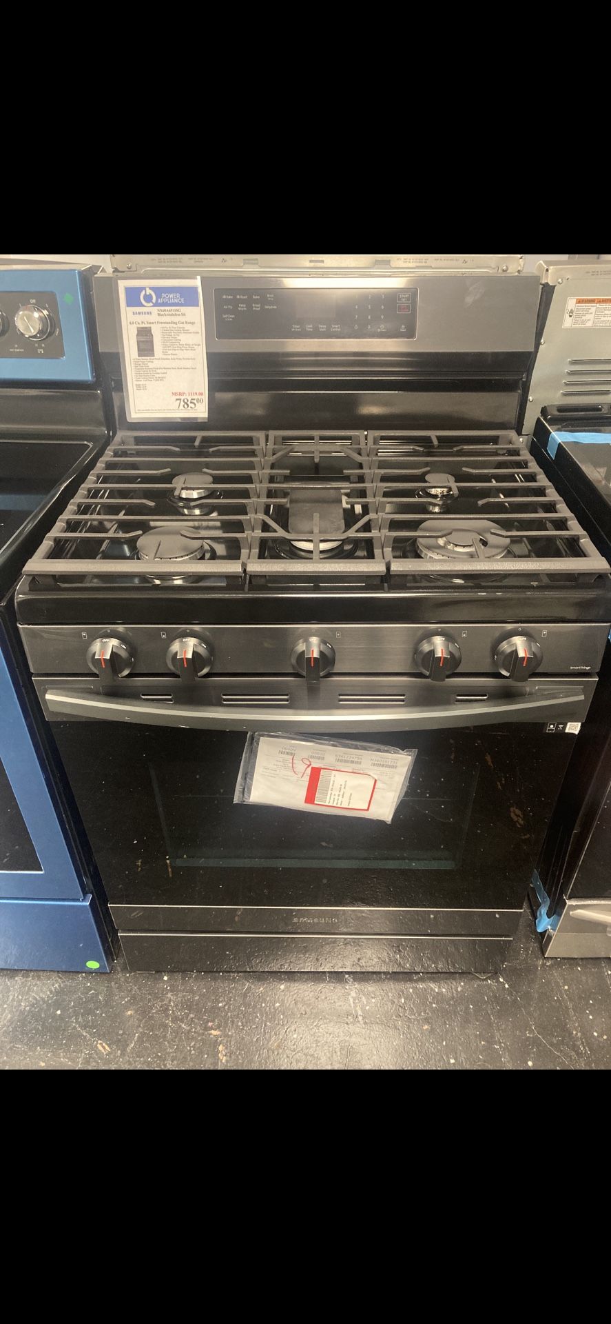 Samsung Smart Gas Range (comes With Warranty)