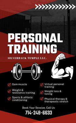 FREE PERSONAL TRAINING SESSION!