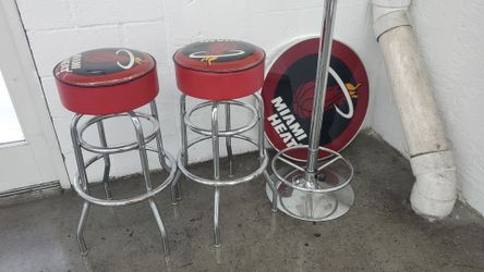 Miami Heat high Table And bar stools