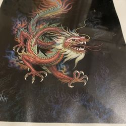 Golden   Royal.   Dragon8x10(make Offer.)