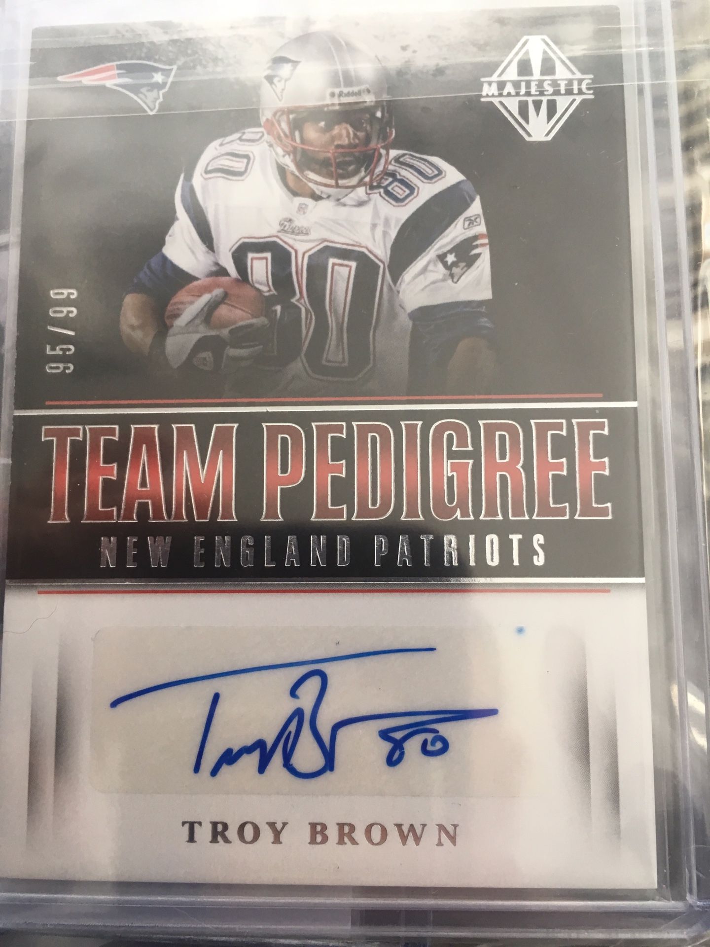 TROY BROWN AUTOGRAPHED LOT
