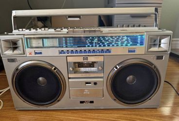 Old School 1980' JVC M70 Ghettoblaster In Mint Condition Works Perfect