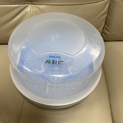 Philips Agent Microwave Steam Sterilizer For Baby Bottles, Pacifiers, Cups & More