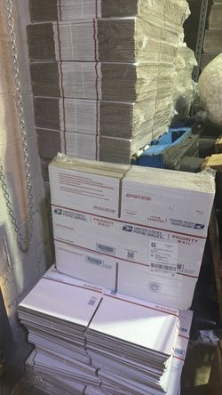 USPS Priority Mail Flat Rate Boxes Bulk Lot