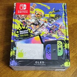 Nintendo Switch Oled Limited Edition Splatoon 3 Console 