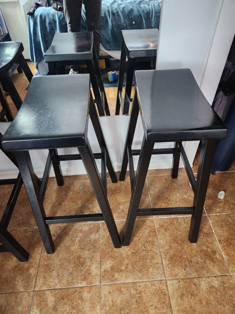 Wooden Counter Stools