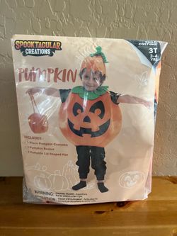 Pumpkin costume 3T