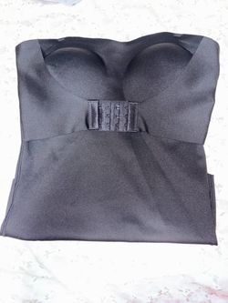 Shape wear with clear straps