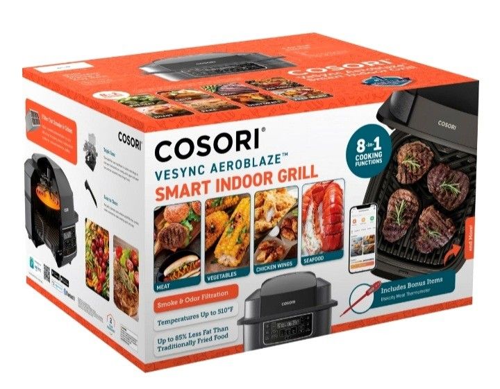COSORI Electric Smokeless Indoor Grill & Smart XL Air Fryer Combo for Sale  in Arcadia, CA - OfferUp