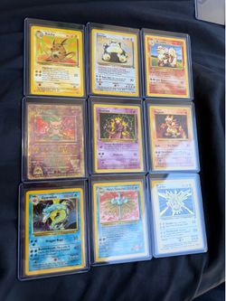 Vintage pokemon cards for sale or trade