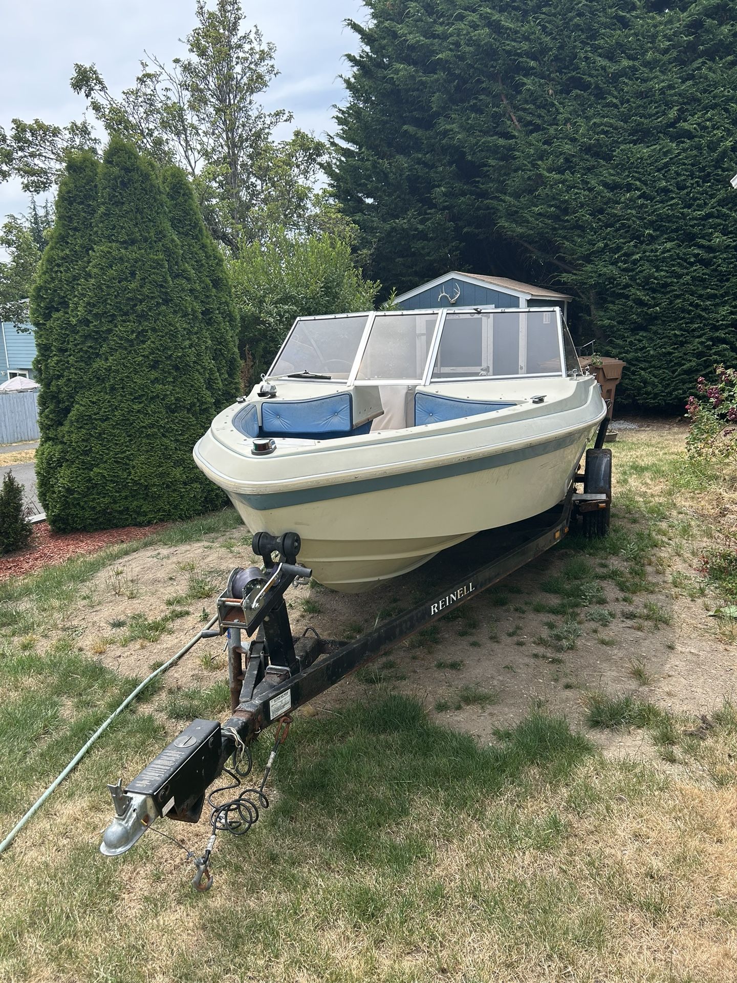 1986 Seaswirl Sierra 19ft With Trailer