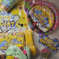 SpongeBob Squarepants Birthday Party Supplies 