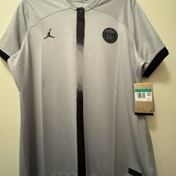Nike Air Jordan PSG Women Soccer Jersey Size XL 