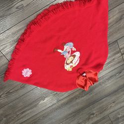 Strawberry Shortcake Toddler poncho 