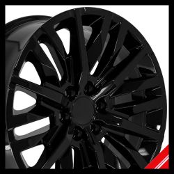 Brand New 22" C33 6x139.7 Black Wheels
