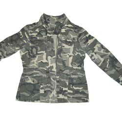 Ladies Camouflage Military Jacket