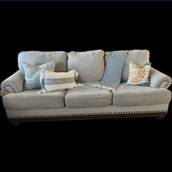 Couch and loveseat