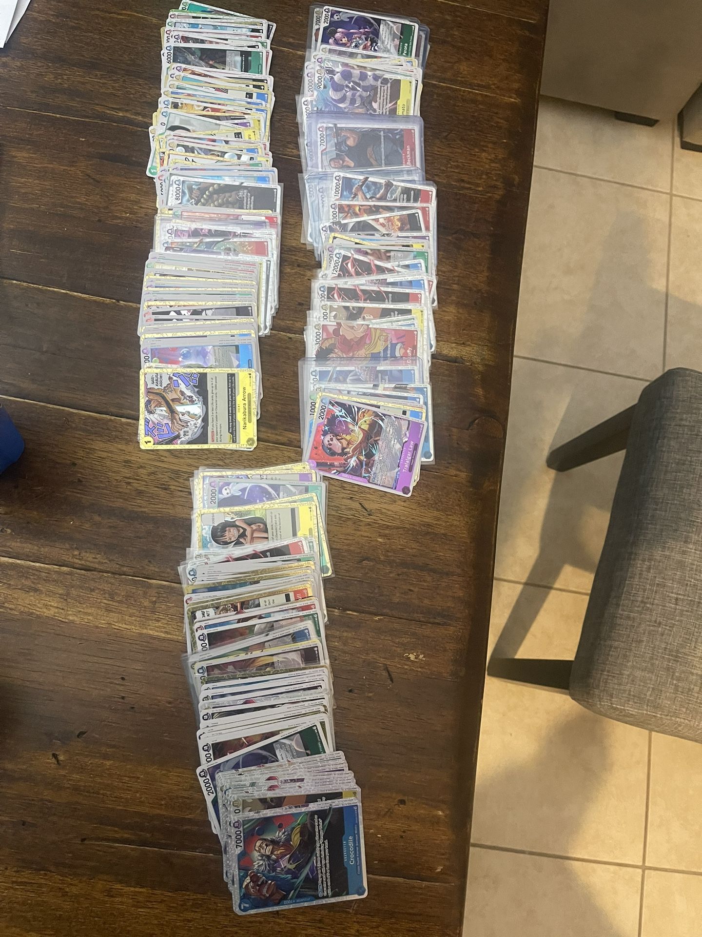 300 One Piece Trading Cards!!
