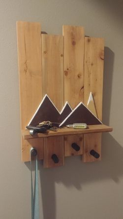 Wood Mountain Entry Shelf 