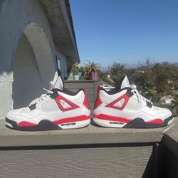 Fire Red Jordan 4’s
