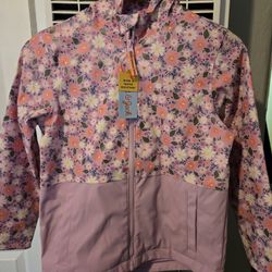 Rain Jacket Water/wind Resistant 